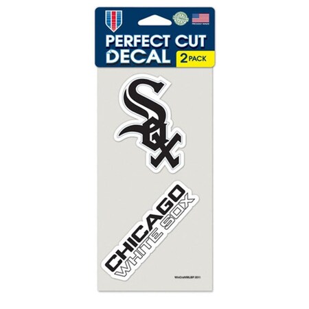 Wincraft Chicago White Sox Set of 2 Die Cut Decals, 2PK 3208547637